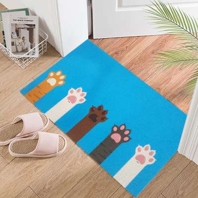 Trapping Waterproof clean mat trapper Food Toilet Pet Cat Litter Mat