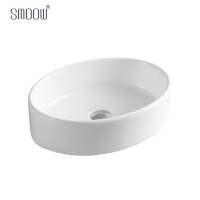 New coming Bangladesh simple oval art wash basin design for washroom