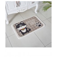 Waterproof 100% Polyester Mat Non-fading Cartoon Custom Cheap Shaggy Carpet for Bathroom