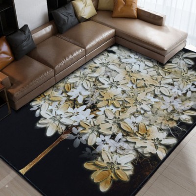 floor elegance concise style  waterfall 3d print carpet room carpet